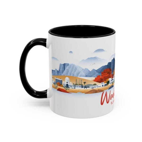 Rustic Desert Wadi Rum, Travel Lover Gift, Adventure Coffee Cup - Image 3