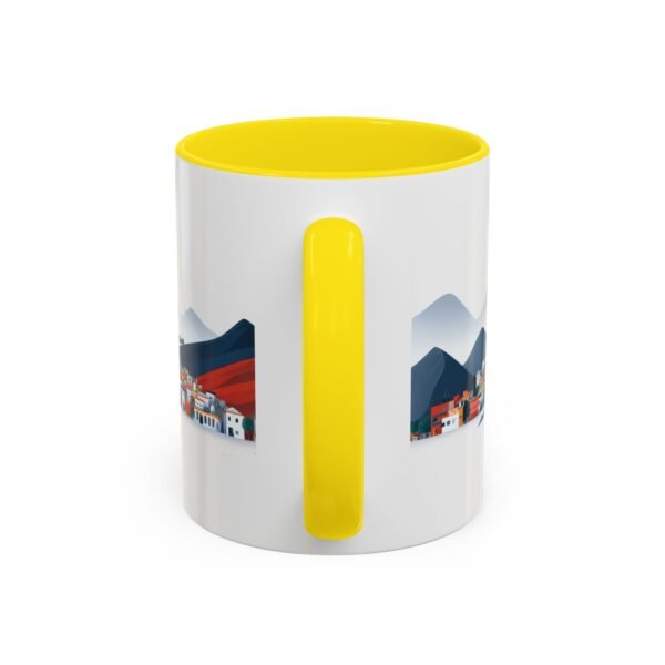 Colorful Rainbow Mountain Ceramic Coffee Cup, Gift for Nature Lover - Image 28