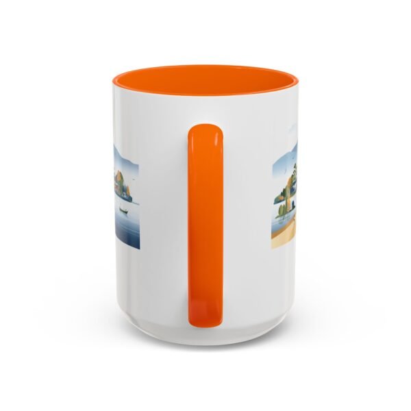 Amanohashidate Bridge to Heaven Design, Japanese Ceramic Tea Cup, Japan Mountain Landscape - Image 32