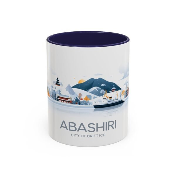 Abashiri City Of Drift Ice for Nature Lovers, Japanese Aesthetic Tea Mug, Unique Japan Travel Souvenir - Image 5