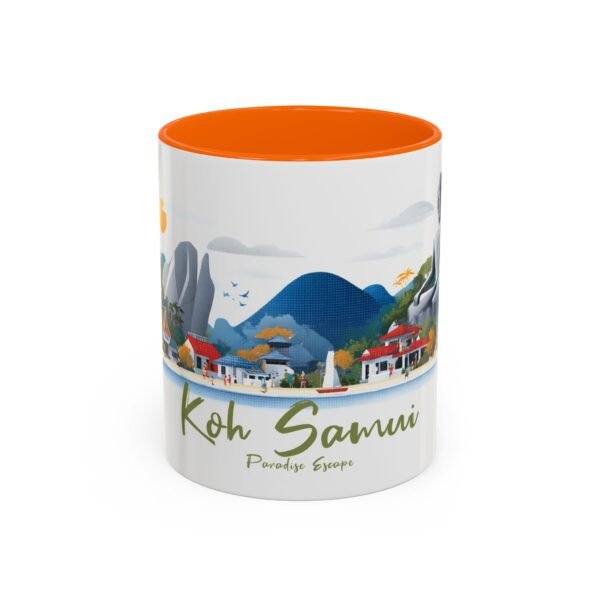 Koh Samui, Tropical Island Ceramic Cup, Beach Lover - Image 21