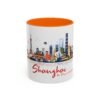 Shanghai, Unique Ceramic Tea Mug, Asian City Skyline Design, China Travel Gift - Image 21