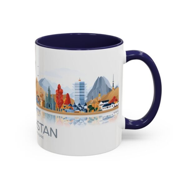 Unique Kazakhstan Design Coffee Cup, Gift for Traveler, Independence Day Celebration - Image 6
