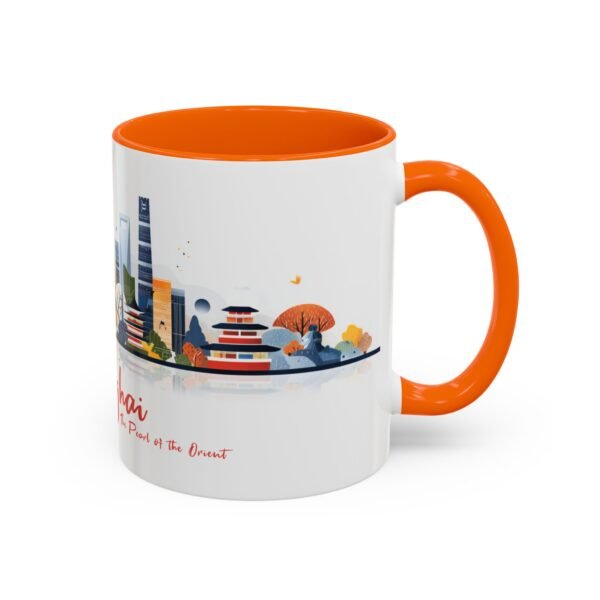 Shanghai, Unique Ceramic Tea Mug, Asian City Skyline Design, China Travel Gift - Image 22