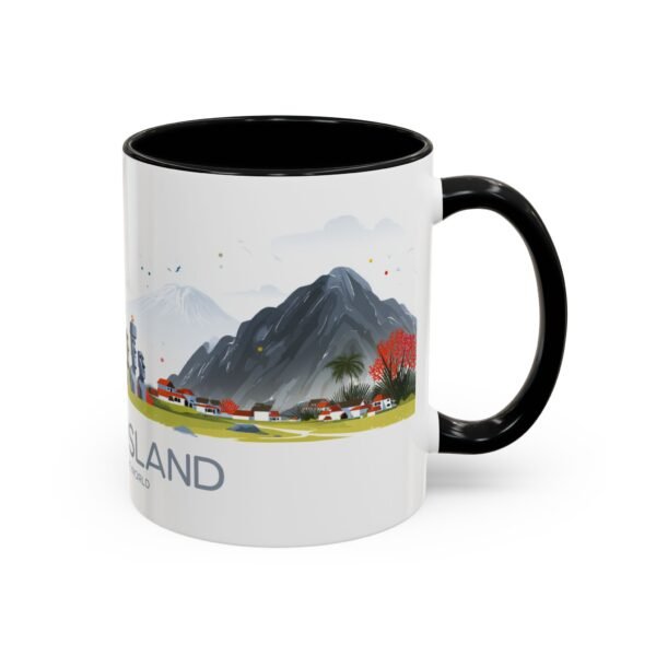 Easter Island The Navel of the World Coffee Cup, Gift for Traveler, Adventure Enthusiast, Landscape - Image 2