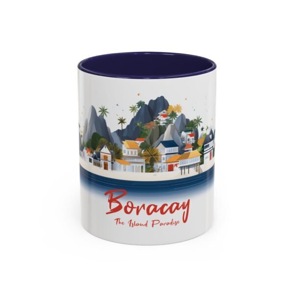 Boracay Island Vacation Souvenir Coffee Cup, Tropical Beach Traveler Gift, Resort Getaway, Philippines - Image 5