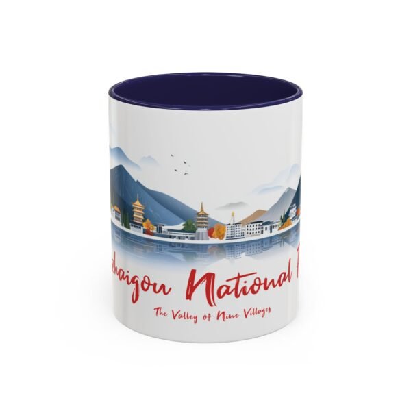 Jiuzhaigou National Park Coffee Cup, Travel Nature Lover, Wanderlust Adventure Gift, Outdoor Landscape - Image 5