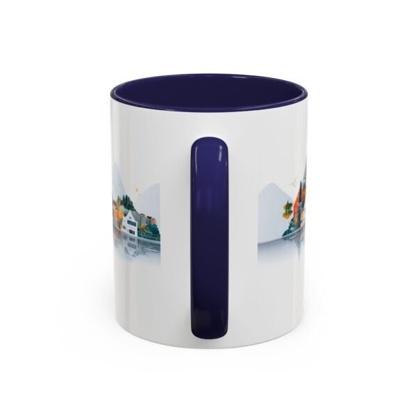 Hallstatt Lake Coffee Mug, Austria Nature Lover Tea Cup, Travel Theme Gift, Scandinavian Design - Image 8