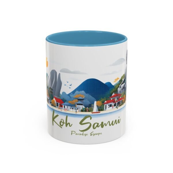 Koh Samui, Tropical Island Ceramic Cup, Beach Lover - Image 17