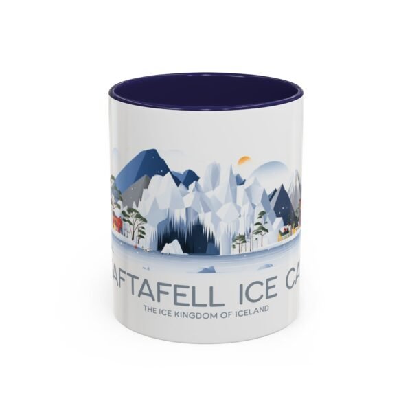 Skaftafell Ice Cave Nature Photography Coffee Cup, Gift for Nature Lovers, Traveler, Adventure Enthusiast, Landscape - Image 5