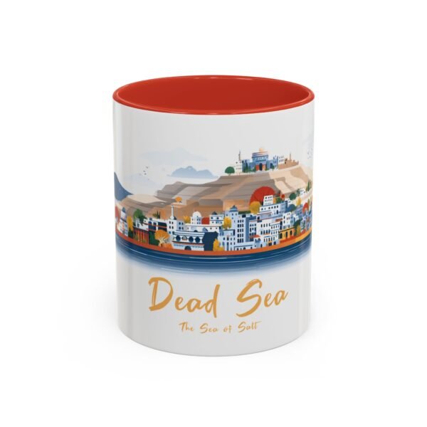 Dead Sea, Ocean Theme Tea Mug, Unique Seaside, Travel Enthusiast Gift, Beach Lover - Image 13