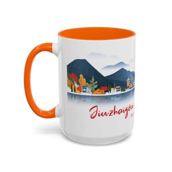 Jiuzhaigou National Park Coffee Cup, Travel Nature Lover, Wanderlust Adventure Gift, Outdoor Landscape - Image 31