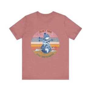 Just Me And My Guitar Tee, Guitar Player Top, Guitarist Gift Shirt, Musician, Kids