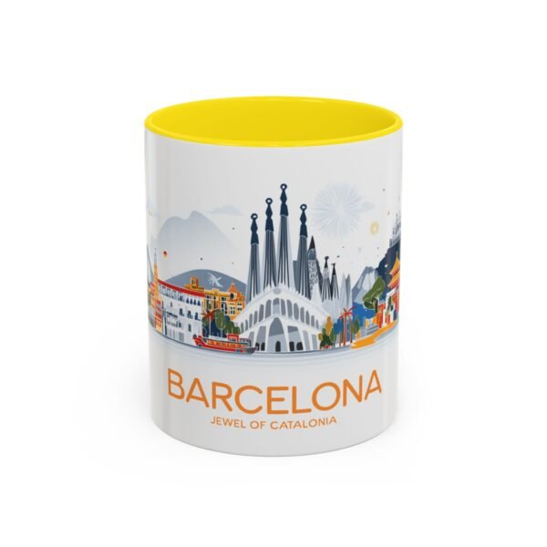 Barcelona Jewel of Catalonia Coffee Cup, Scenic Landscape Drinkware - Image 25