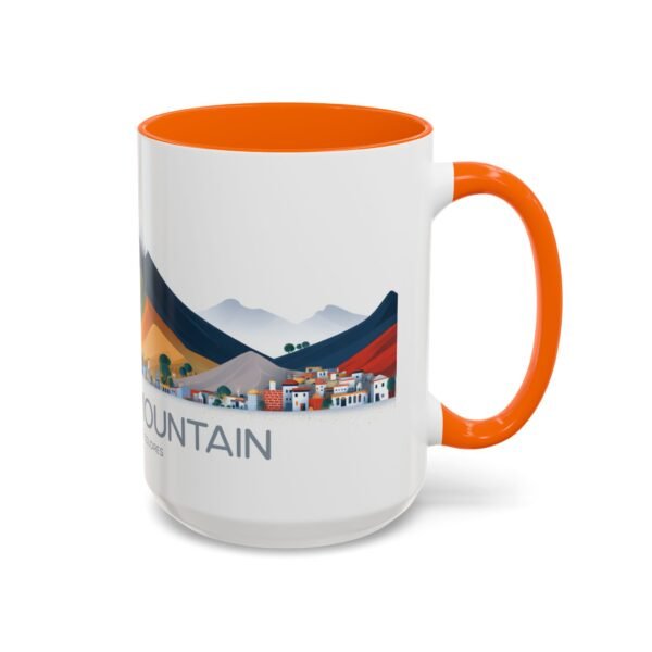 Colorful Rainbow Mountain Ceramic Coffee Cup, Gift for Nature Lover - Image 30