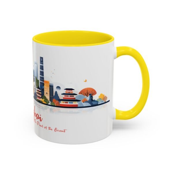 Shanghai, Unique Ceramic Tea Mug, Asian City Skyline Design, China Travel Gift - Image 26