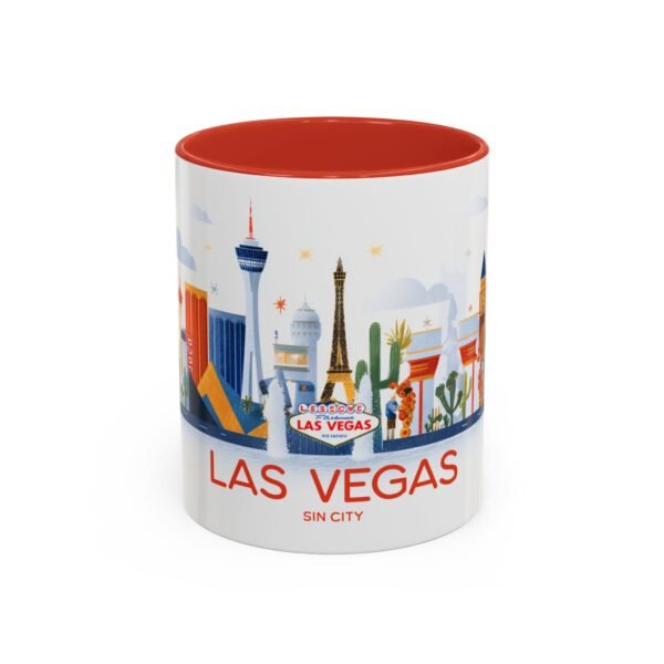 Las Vegas Sin City, Souvenir Gift, The Dazzling Capital Of Entertainment Mug - Image 13