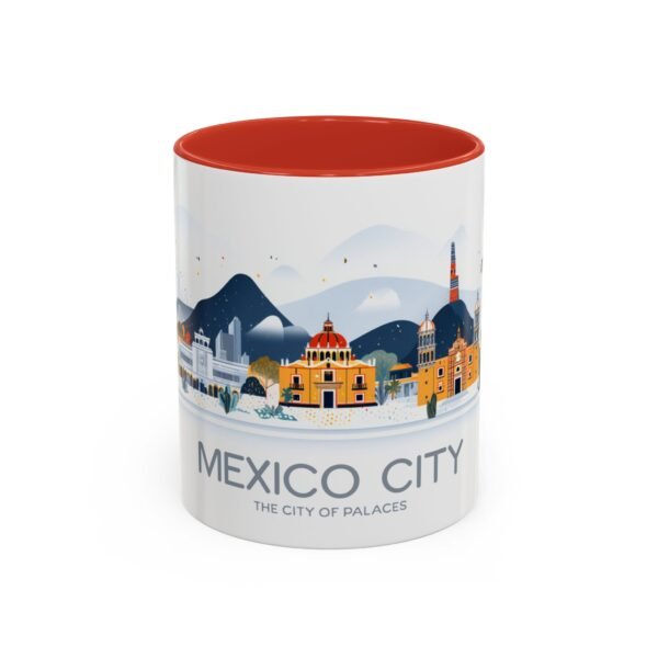Mexico City, The City of Palaces Coffee Cup, Scenic Landscape Drinkware - Image 13