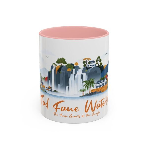 Tad Fane Waterfall The Twin Giants of the Jungle, Nature Lover, Mountain View, Outdoor Enthusiast Gift, Adventure - Image 9