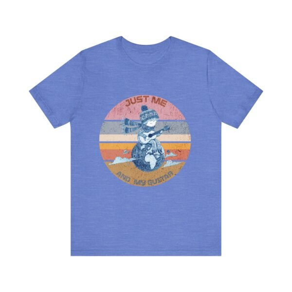 Just Me And My Guitar Tee, Guitar Player Top, Guitarist Gift Shirt, Musician, Kids - Image 33