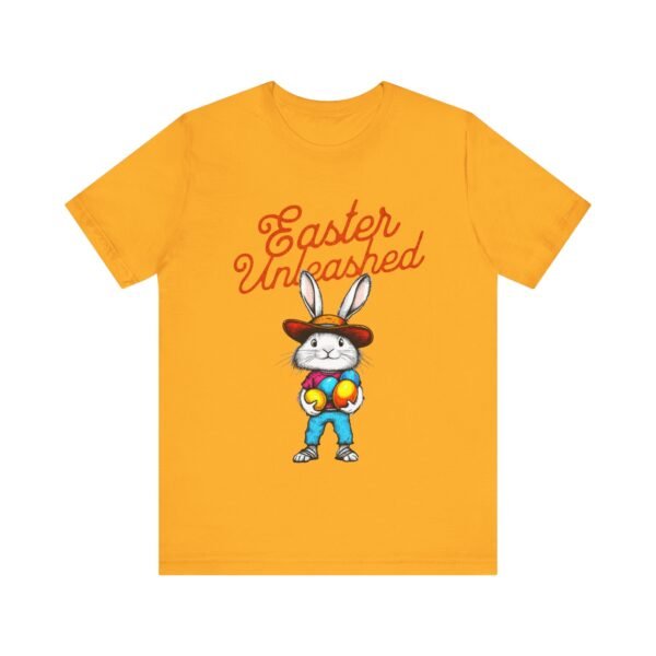 Easter Unleashed T-Shirt, Spring Holiday Unisex, Celebration Apparel - Image 9