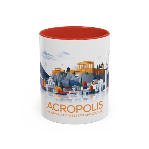 Ancient Acropolis Design, Ceramic Coffee Cup, Greece Travel Souvenir, Unique Gift Idea, Home Office Decor - Image 13