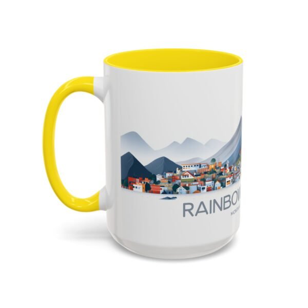 Colorful Rainbow Mountain Ceramic Coffee Cup, Gift for Nature Lover - Image 35
