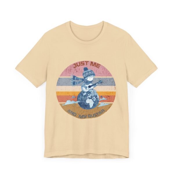 Just Me And My Guitar Tee, Guitar Player Top, Guitarist Gift Shirt, Musician, Kids - Image 15