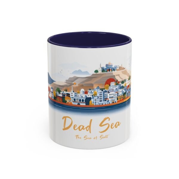 Dead Sea, Ocean Theme Tea Mug, Unique Seaside, Travel Enthusiast Gift, Beach Lover - Image 5