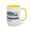 Amanohashidate Bridge to Heaven Design, Japanese Ceramic Tea Cup, Japan Mountain Landscape - Image 34