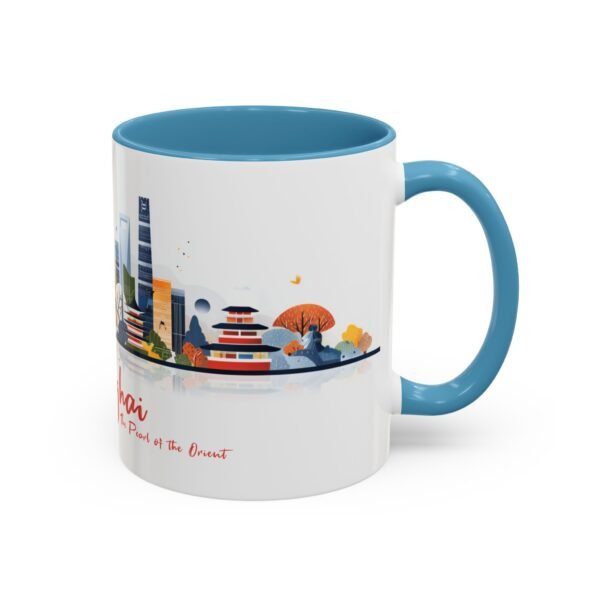 Shanghai, Unique Ceramic Tea Mug, Asian City Skyline Design, China Travel Gift - Image 18