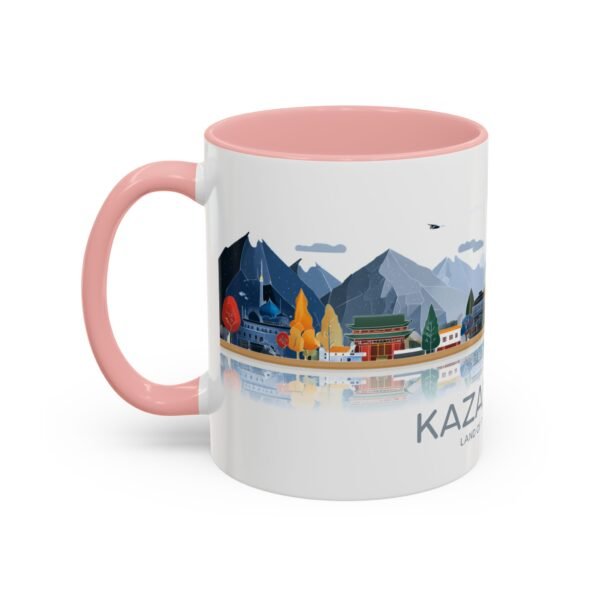 Unique Kazakhstan Design Coffee Cup, Gift for Traveler, Independence Day Celebration - Image 11
