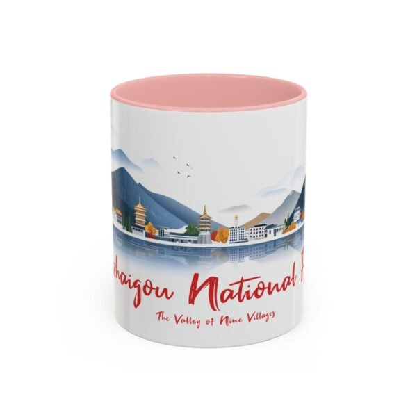 Jiuzhaigou National Park Coffee Cup, Travel Nature Lover, Wanderlust Adventure Gift, Outdoor Landscape - Image 9