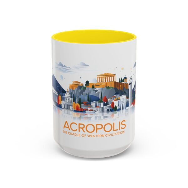 Ancient Acropolis Design, Ceramic Coffee Cup, Greece Travel Souvenir, Unique Gift Idea, Home Office Decor - Image 33