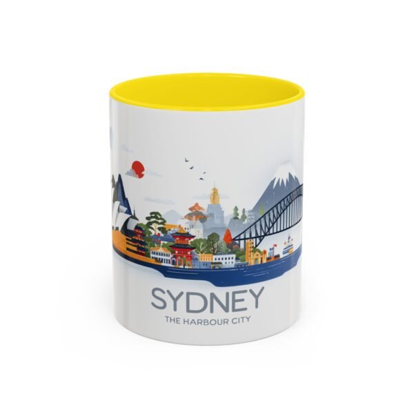 The Harbour City Coffee Cup, Scenic Landscape Drinkware - Image 25