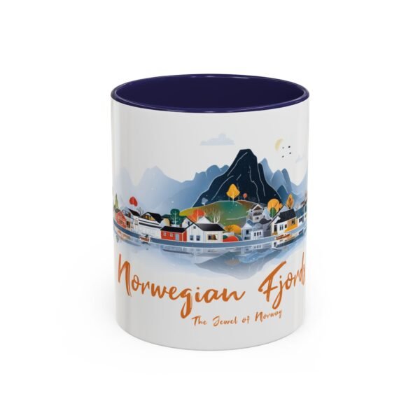 Norwegian Fjords Coffee Cup, Gift for Nature Lovers, Traveler, Adventure Enthusiast, Landscape - Image 5
