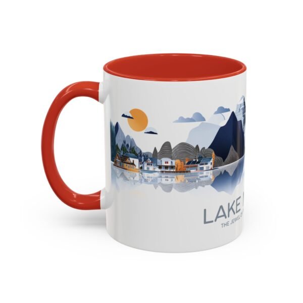 Serene Lake Moraine Design Coffee Cup, Nature Lover, Mountain View, Outdoor Enthusiast Gift, Adventure - Image 15