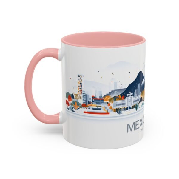 Mexico City, The City of Palaces Coffee Cup, Scenic Landscape Drinkware - Image 11