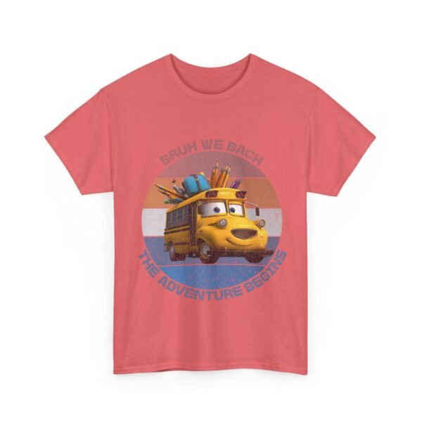 Bruh We Back Adventure Begins School Bus Tee, Back to School Shirt, Unisex Graphic - Image 11