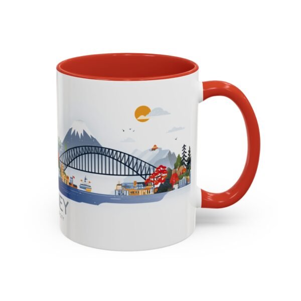 The Harbour City Coffee Cup, Scenic Landscape Drinkware - Image 14