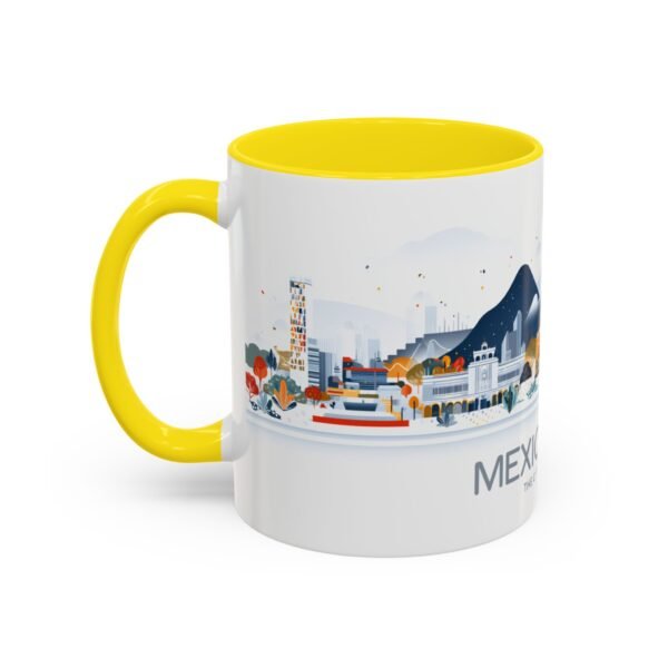 Mexico City, The City of Palaces Coffee Cup, Scenic Landscape Drinkware - Image 27