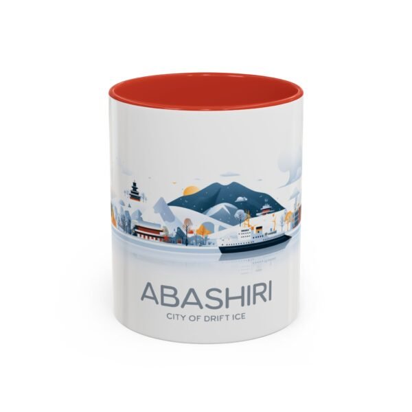 Abashiri City Of Drift Ice for Nature Lovers, Japanese Aesthetic Tea Mug, Unique Japan Travel Souvenir - Image 13