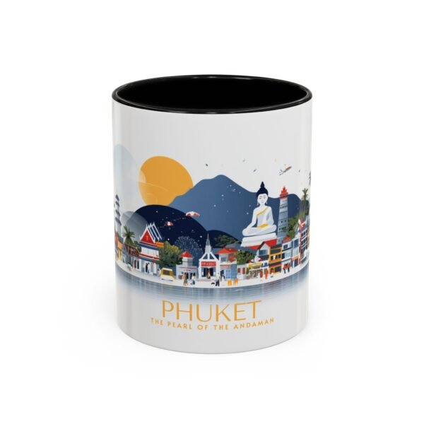 WickerStudio Phuket City The Pearl Of The Andaman Coffee Cup, Traveler Souvenir Gift, Thailand Traveler