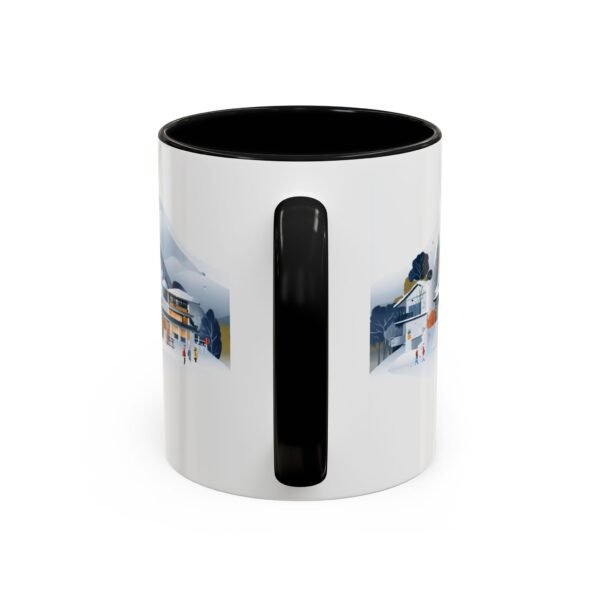 Mount Zao, Adventure Traveler Gift, Japan Mountain Range Tea Mug - Image 4