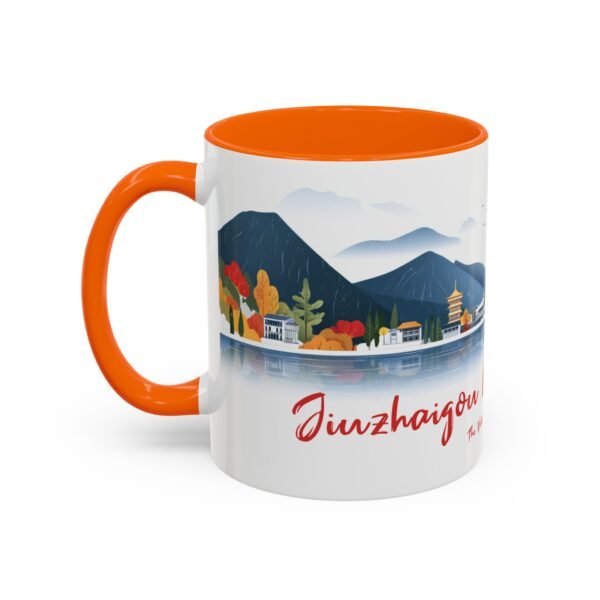 Jiuzhaigou National Park Coffee Cup, Travel Nature Lover, Wanderlust Adventure Gift, Outdoor Landscape - Image 23