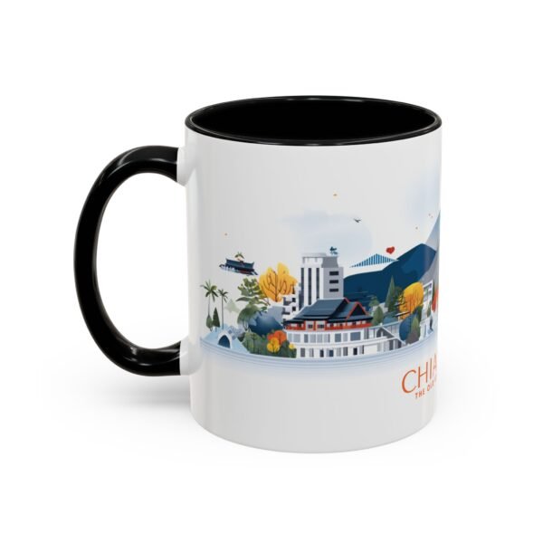 WickerStudio Chiang Mai Coffee Cup, The Old Kingdom of Lanna, Traveler Souvenir Gift, Thailand Traveler - Image 3