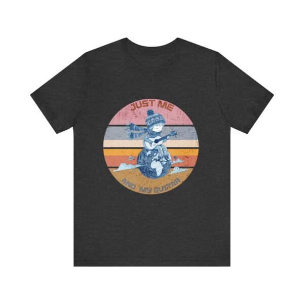 Just Me And My Guitar Tee, Guitar Player Top, Guitarist Gift Shirt, Musician, Kids - Image 37