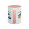 Amanohashidate Bridge to Heaven Design, Japanese Ceramic Tea Cup, Japan Mountain Landscape - Image 12