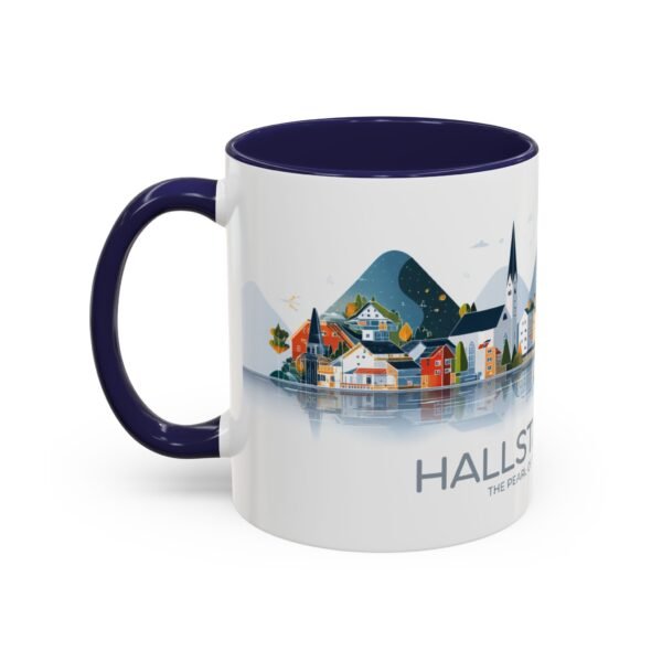Hallstatt Lake Coffee Mug, Austria Nature Lover Tea Cup, Travel Theme Gift, Scandinavian Design - Image 7