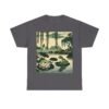 Grumpy Japanese Frog Tee, Sarcastic Frog Design - Image 17